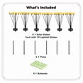 thumbnail image 9 of Deck Impressions Multi-Color Solar Firefly Lights, 6-Pack, 9 of 9