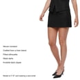 thumbnail image 4 of Express Women's Linen Blend Mini Skirt, 4 of 8