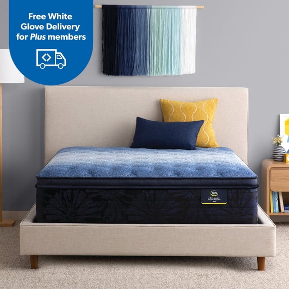 Serta Classic Plus Heather Ridge Pillow Top Mattress (Available in Medium and Plush)