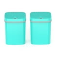thumbnail image 1 of Nine Stars 3.2-Gallon Motion Sensor Trash Can, Assorted Colors 2-Pack, 1 of 4
