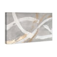 thumbnail image 1 of Spirals in Silver Minimal Canvas Print by Oliver Gal Prints, 1 of 5
