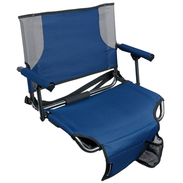 PHI VILLA Padded Stadium Seat For Bleachers – With Cup Holder, Armrests & Backrest