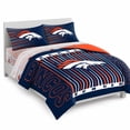 thumbnail image 1 of Logo Brands Denver Broncos Queen Bed-In-A-Bag Set, 1 of 5