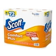 thumbnail image 4 of Scott Comfort Plus 1-Ply Toilet Paper, 18 rolls, 310 sheets/roll, 4 of 6