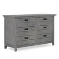 thumbnail image 3 of Evolur Waverly 6-Drawer Double Dresser, Choose Color, 3 of 4
