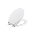 thumbnail image 2 of Kohler Retmore White Quiet-Close Antimicrobial Toilet Seat, 2 of 2