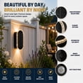 thumbnail image 5 of Westinghouse Solar Outdoor Fence Lights (4-Pack), Dusk-to-Dawn LED Lighting, 3 Color Modes, for Fence, Deck, Wall and Patio, 5 of 10
