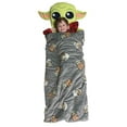 thumbnail image 2 of Mandalorian Grogu “Unknown Species” Slumber Bag With Pillow, 2 of 8
