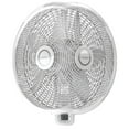 thumbnail image 4 of Lasko 18 Inch Oscillating Wall-Mount Fan with Remote, 4 of 7