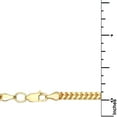 thumbnail image 2 of Diamond Cut Franco Chain Necklace in 14K Gold, 2 of 6