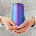 thumbnail image 5 of Member's Mark 14oz. Stainless Steel Insulated Flute Tumblers with Lids, 4 Pack, Choose Color, 5 of 5