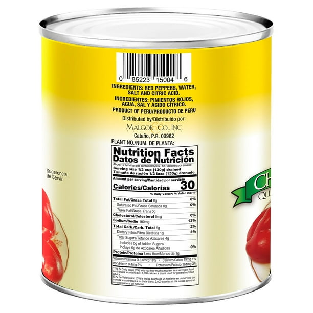 Canario Pimiento Morron, 88.1 oz. - Samsclub.com