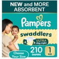 thumbnail image 1 of Pampers Swaddlers Ultra Diapers, Sizes Newborn-8, 1 of 1