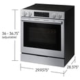 thumbnail image 3 of Samsung Bespoke 6.3 cu. ft. Smart Slide-In Electric Range w/ Air Fry Max, 3 of 10