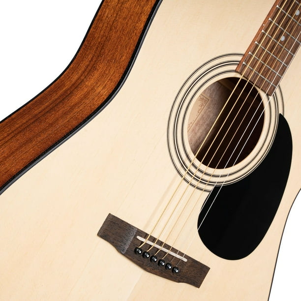 Cort AD810OP-A Standard Series Dreadnought Acoustic Guitar, Open