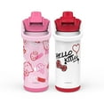 thumbnail image 4 of Zak Designs 20-oz. Stainless Steel Double Wall Beacon Straw Bottle for Kids, 2 pack, Choose Character, 4 of 9