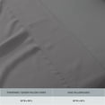 thumbnail image 3 of Purity Home 300-Thread-Count Organic Cotton Brushed Percale Pillowcases, Assorted Sizes, 3 of 8