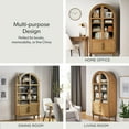 thumbnail image 4 of Member's Mark Enzo Storage Cabinet With Rattan Cabinet Doors, 4 of 13