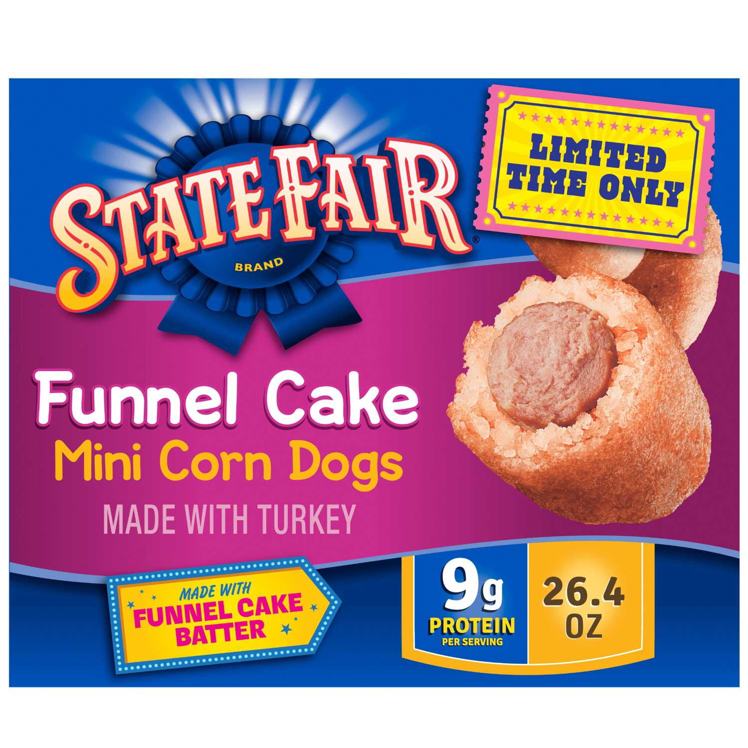 State Fair Funnel Cake Mini Corn Dogs