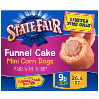 State Fair Funnel Cake Mini Corn Dogs