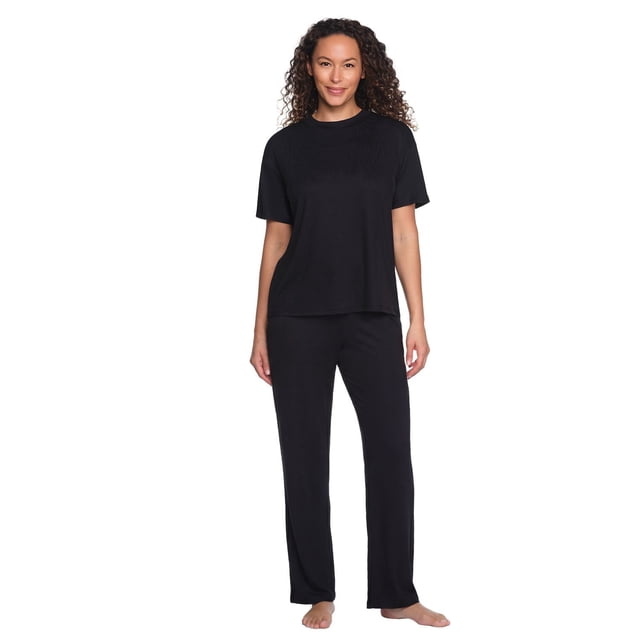 LOFT Women's 2-Piece Tee and Pant Pajama Set