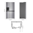 thumbnail image 5 of LG 23 cu. ft. Counter Depth Side-by-Side Refrigerator, 5 of 17