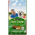 thumbnail image 1 of Purina Dog Chow Dry Dog Food, Complete Adult with Real Chicken (55 lb.), 1 of 9