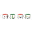 thumbnail image 5 of Zak Designs 15oz 4pk Ceramic Holiday Mugs in Gift Box, 5 of 9