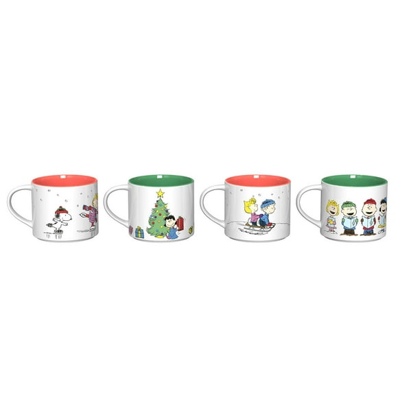 Zak Designs 15oz 4pk Ceramic Holiday Mugs in Gift Box - Samsclub.com