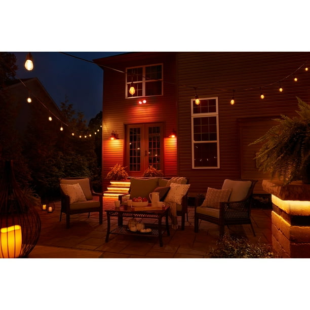CYNC Full Color Direct Connect Outdoor Par38 Smart Bulbs 2pk