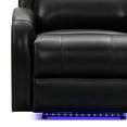 thumbnail image 5 of Serenity Power Recliner with Heat, Massage & Light, Black, 5 of 9