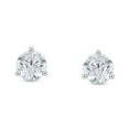 thumbnail image 4 of Round Cut Diamond Martini Set Stud Earrings in 14K Gold, 4 of 7