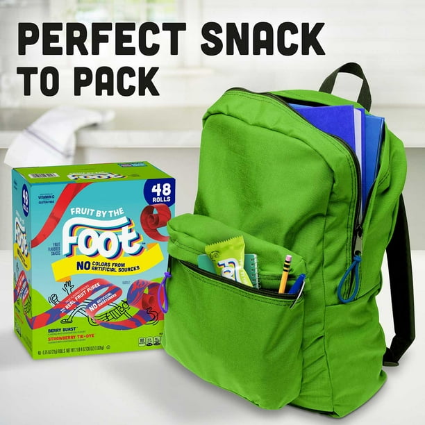 Fruit By The Foot Tie-Dye Fruit Flavored Snacks Variety Pack, 0.75