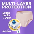 thumbnail image 5 of Always Discreet Plus Underwear for Women, Maximum Protection, Choose Size, 5 of 10