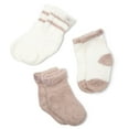 thumbnail image 1 of Barefoot Dreams Baby 3-Pack CozyChic Lite Sock, 1 of 6