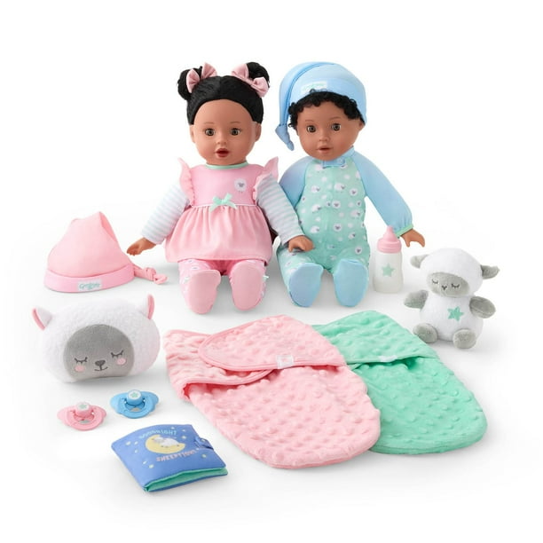 sweet☆twin Member's Mark Sweet Twins Vinyl Dolls & Accessories