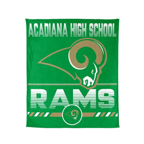 Logo Brands Acadiana High School 60"x70" Super Plush Blanket