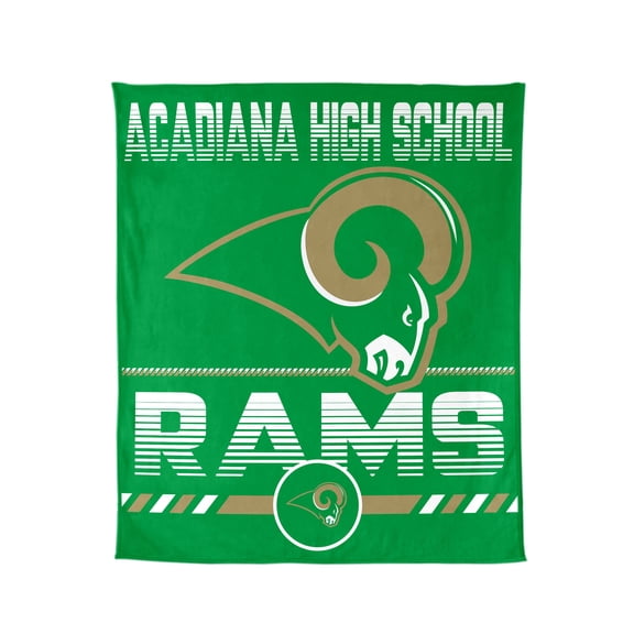 Logo Brands Acadiana High School 60"x70" Super Plush Blanket