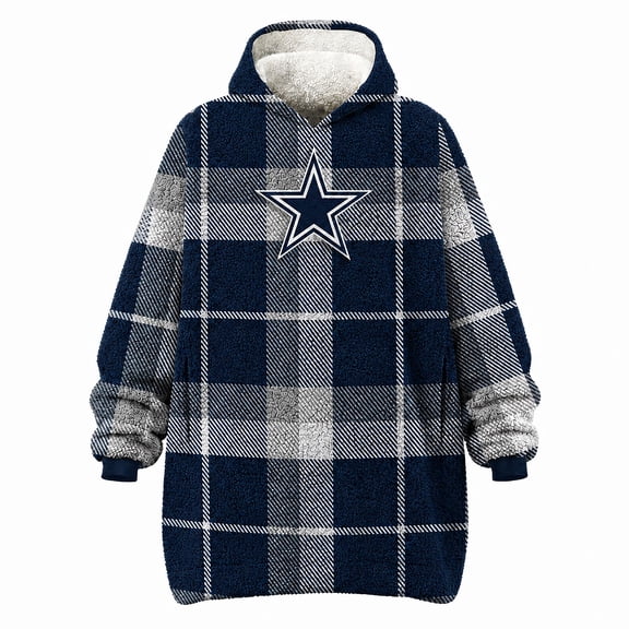 Pegasus Sports Dallas Cowboys Wearable Sherpa Throw