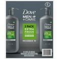 thumbnail image 1 of Dove Men+Care Body and Face Wash, Extra Fresh (30 fl. oz., 2 pk.), 1 of 6
