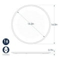 thumbnail image 5 of Nordic Ware 2-Piece Traditional and Crisper Pizza Pan, 5 of 6