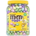 thumbnail image 1 of M&M'S Peanut Chocolate Pastel Easter Candy Jar 62 oz., 1 of 9
