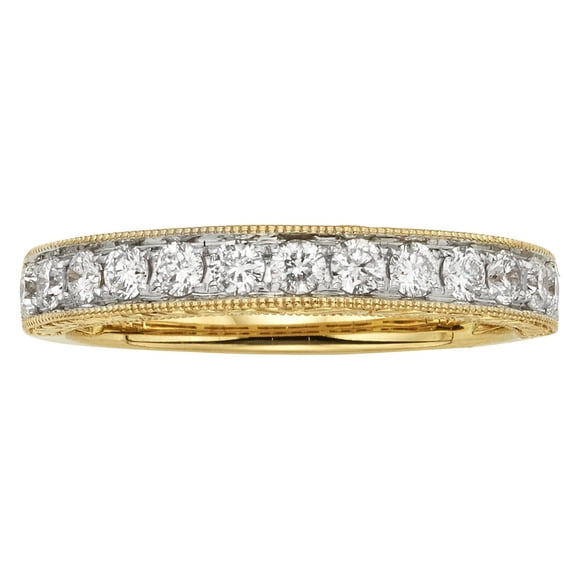 Vintage Diamond Band in 14K Gold