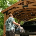 thumbnail image 7 of Backyard Discovery Norwood Cedar Gazebo with PowerPort, Choose Size, 7 of 13