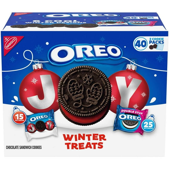 OREO Winter Treats Cookie Variety Pack 1.02 oz., 40 pk.