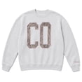 thumbnail image 5 of State of Mine Women's Camo Letters State Sweatshirt, 5 of 6