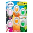 thumbnail image 1 of Febreze Bathroom Air Freshener, Japanese Cherry Blossom + Tropical Blend + Gain, 6ct., 1 of 10