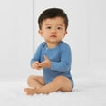 thumbnail image 4 of Member's Mark Baby 4-Pack Long Sleeve Organic Cotton Bodysuit, 4 of 10