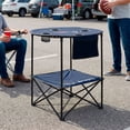 thumbnail image 2 of NFL 27.6" Round Tailgate Table with Shelf, 2 of 5