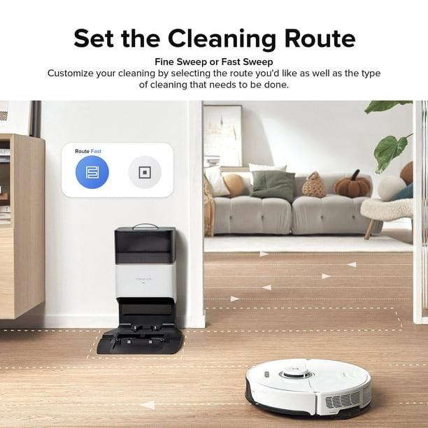 Roborock S8 Plus Robot Vacuum with Auto Mop Lifting and Self